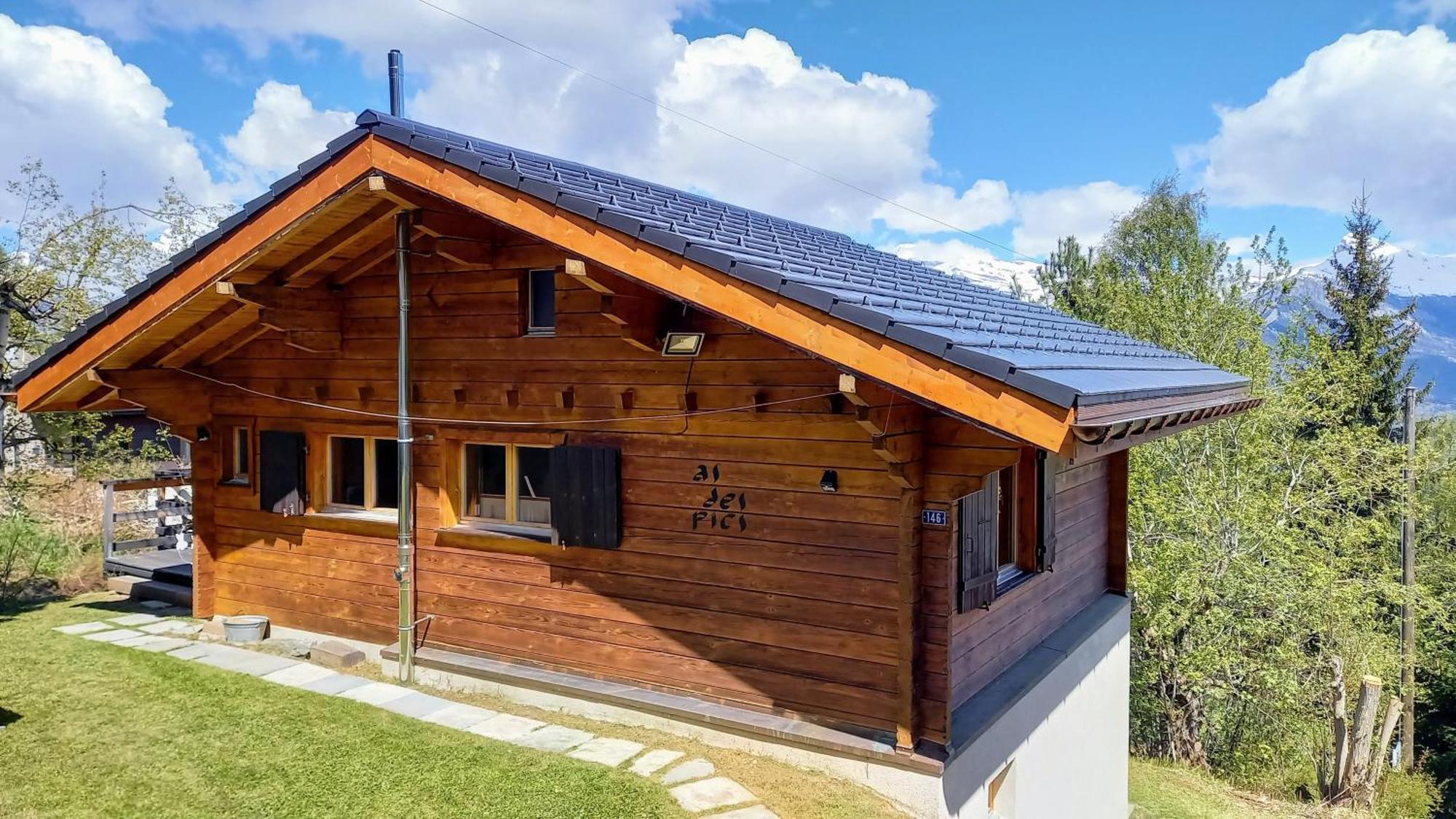 Chalet As Des Pics Nendaz Exteriér fotografie